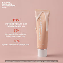 Crema facial de colágeno Kocostar T1 para envolver la mascarilla, 50 ml, paquete de 2
