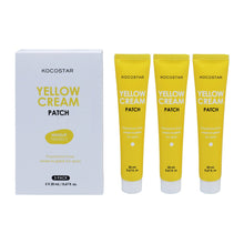 Parches de crema amarillos Kocostar - Alivio de imperfecciones, 20 ml, paquete de 3