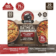 Kodiak Cakes Nuts & Seeds Oatmeal, Variety Pack, 20 pk. - Brands For Less USA