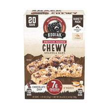 Kodiak Chewy Granola Bars, Variety Pack, 20 ct.