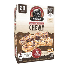 Kodiak Chewy Granola Bars, Variety Pack, 20 ct.