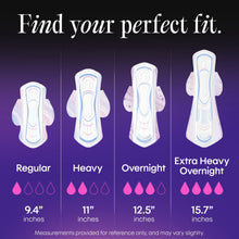 Kotex Ultra Thin Overnight Pads with Wings, Extra Heavy Absorbency, 34 Count (PACK OF 3 )