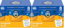 Kraft Original Easy Microwavable Macaroni and Cheese Cups (8 ct Box, 2.05 oz Cups) (Pack of 2)