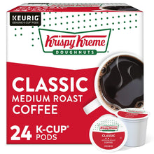 Krispy Kreme Classic Coffee, Medium Roast K-Cup Coffee Pods, 24 Count - Brands For Less USA