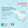 Kudos Total Chlorine Free 100% Cotton Liner Premium Diapers Sizes 1-6