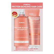 Kundal Protein Bonding Hair Combo, Shampoo & Treatment Set, 3-piece