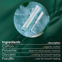 L. Organic Cotton Tampons Duo Pack, Unscented, 84 ct.