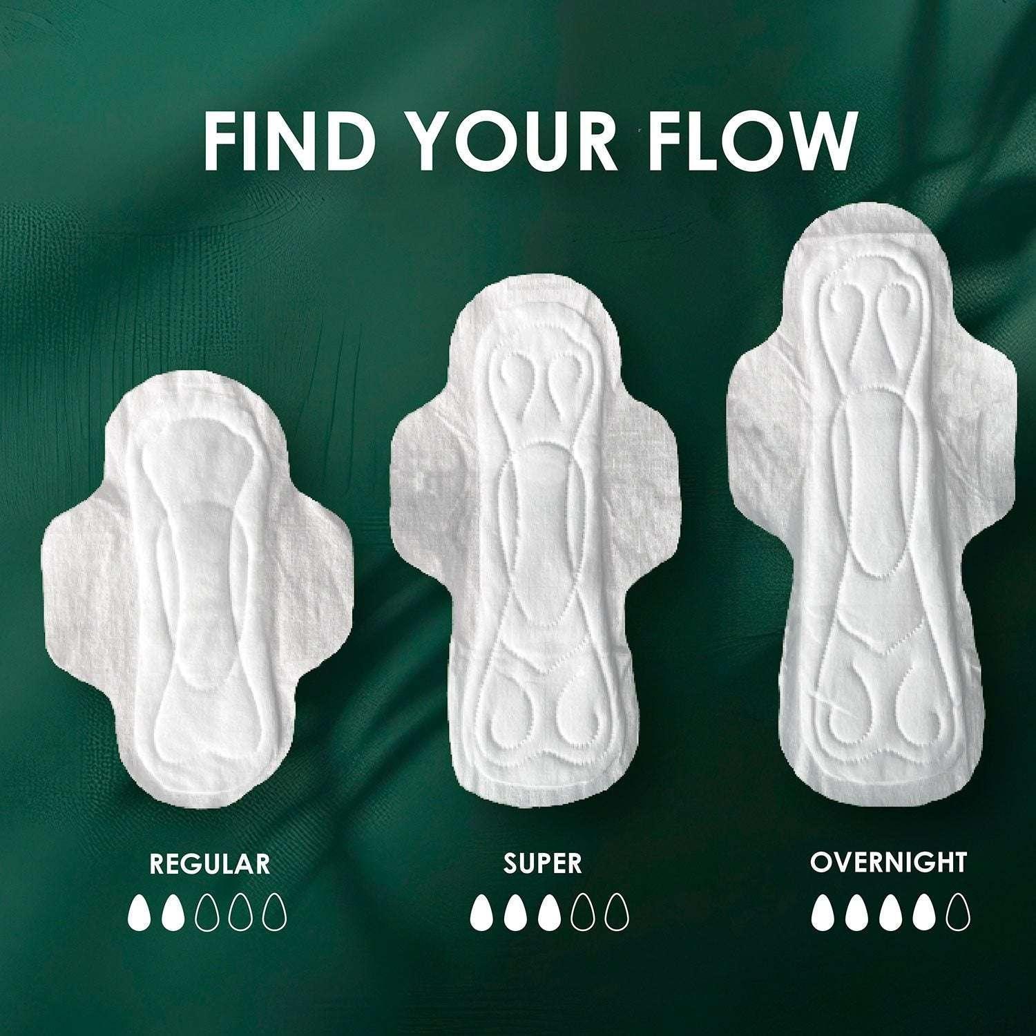 L. Ultra Thin Organic Cotton Pads with Wings, Super, 96 ct.– Brands For ...