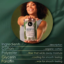 L. Tampons Super/Super Plus Absorbency, Made with Organic Cotton, 36 CT