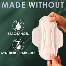 L. Ultra Thin Pads, Organic Cotton Top Layer, Overnight, 48 count (PACK OF 3 )