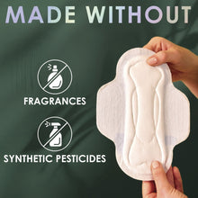 L. Ultra Thin Pads, Organic Cotton Top Layer, Regular, 112 count