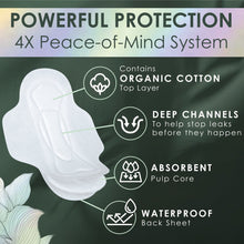L. Ultra Thin Pads, Organic Cotton Top Layer, Regular, 112 count