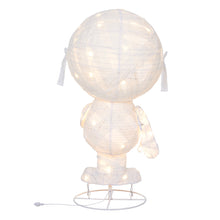 Amigos de Halloween con luces LED desplegables, juego de 4