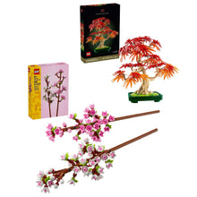 LEGO Japanese Red Maple Bonsai Tree and Cherry Blossoms Bundle