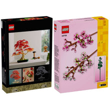 LEGO Japanese Red Maple Bonsai Tree and Cherry Blossoms Bundle