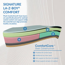 La-Z-Boy Westley Big & Tall Executive Office Chair With Active Lumbar Support