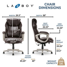 La-Z-Boy Westley Big & Tall Executive Office Chair With Active Lumbar Support