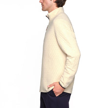 Lands' End Men's Quilted Quarter Zip Pullover