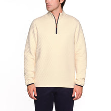 Lands' End Men's Quilted Quarter Zip Pullover