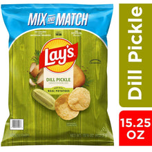 Lay's Dill Pickle Potato Chips, 15.25 oz. (PACK OF 3 )
