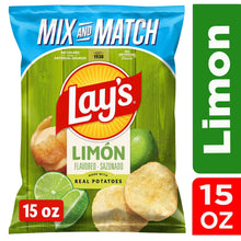 Lay's Limon Potato Chips, 15 oz. (PACK OF 3 )