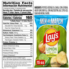 Lay's Limon Potato Chips, 15 oz. (PACK OF 3 )