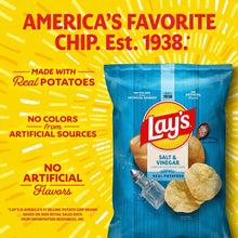 Lay's Salt & Vinegar Flavored Potato Chips, 15.25 oz.