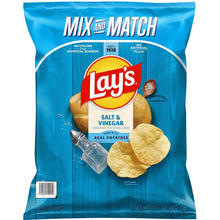 Lay's Salt & Vinegar Flavored Potato Chips, 15.25 oz.