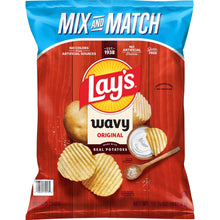 Lay's Wavy Original Potato Chips, 15.625 oz.