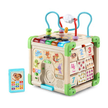 LeapFrogTouch_LearnWoodenActivityCube-FSC100_PlasticWood100_FSC-CertifiedWoodBabyandToddlerToys - Brands For Less USA