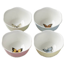 Juego de 4 cuencos de postre de porcelana Butterfly Meadow de Lenox