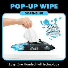 LiL' DUDE Flushable Wipes, Extra Large Fragrance Free Wet Wipes, 42 Count