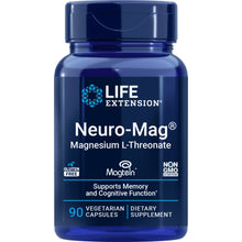 Life Extension, Neuro-Mag®, Magnesium L-Threonate, 90 Vegetarian Capsules (48 mg per Capsule)