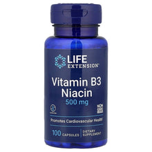 LifeExtension_VitaminB3Niacin_500mg_100Capsules - Brands For Less USA