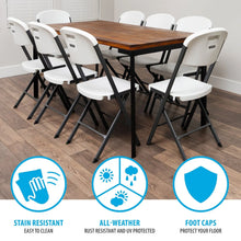 Lifetime 2nd Generation Commercial Folding Chair, Single and 4 Pack - Brands For Less USA