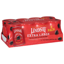 Lindsay, Extra Large Black Pitted Olives, 6 oz, 8-count