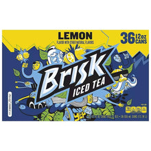 Lipton Brisk Lemon Iced Tea, 36 pk./12 oz. - Brands For Less USA