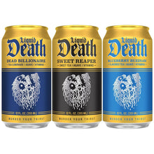 Liquid Death Flavored Iced Tea Variety Pack, 12 fl. oz., 15 pk. - Brands For Less USA