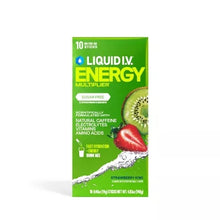 Liquid I.V. Sugar-Free Energy Multiplier Vegan Powder Electrolyte Supplements - Strawberry Kiwi - 4.9oz/10ct