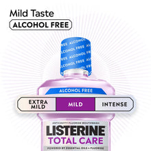 Listerine Total Care Alcohol-Free Mild Mouthwash/Mouth Rinse, Mild Mint, 500 mL (PACK OF 3 )