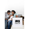 Little Pear We Love You Already Sonogram Photo Frame, White