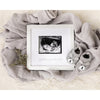 Little Pear We Love You Already Sonogram Photo Frame, White