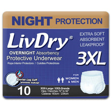 LivDry3XLOvernightAdultDiapersforWomenandMen_MaxProtectionIncontinenceUnderwear_XXX-Large_10-Pack_8 - Brands For Less USA