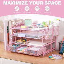 LivhilDesktopOrganizer4-TierDeskOrganizersSetsandStorage-FileOrganizersforDeskDrawerOrganizer-Pa_7792_7 - Brands For Less USA