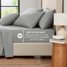 London Fog 6-Piece Ultra-Soft Microfiber Sheet Set, Assorted Sizes