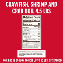 Louisiana Fish Fry Crawfish Shrimp and Crab Boil, 4.5 lbs.