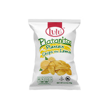 Lulu Platanitios Lemon Plantain Chips, 2.5 oz., 30 pk.