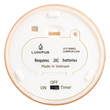 LumiPur 6-piece Flameless LED Candles Design Series Glass with Remote