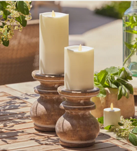 Luminara Outdoor Moving Flame Set, 3-pack