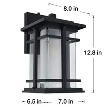 LutecCraftsmanStyleOutdoorLEDWallLantern1 - Brands For Less USA